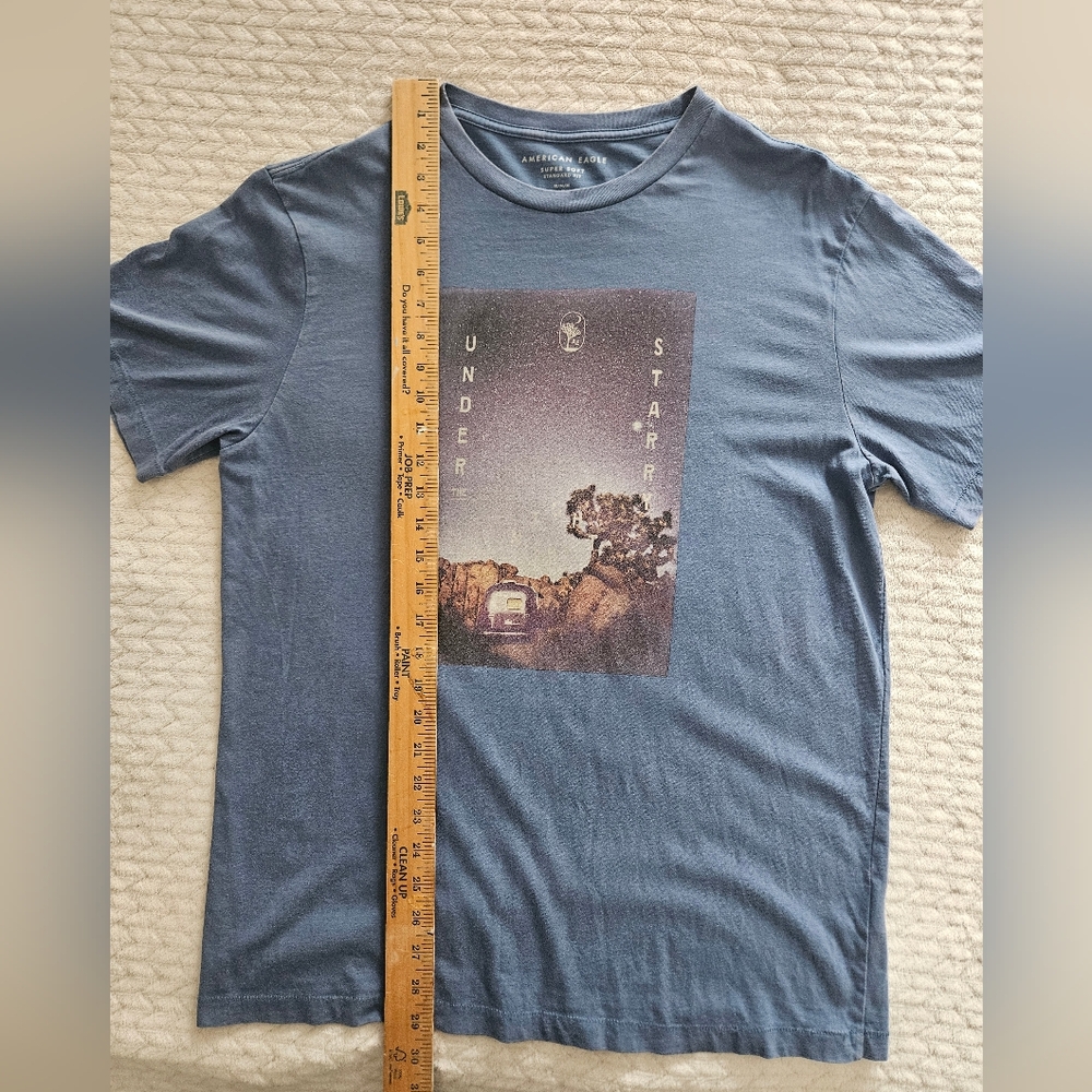 Americam Eagle Graphic T-Shirt, Size Medium - Picture 4 of 6